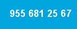 955 681 25 67 955 681 25 67